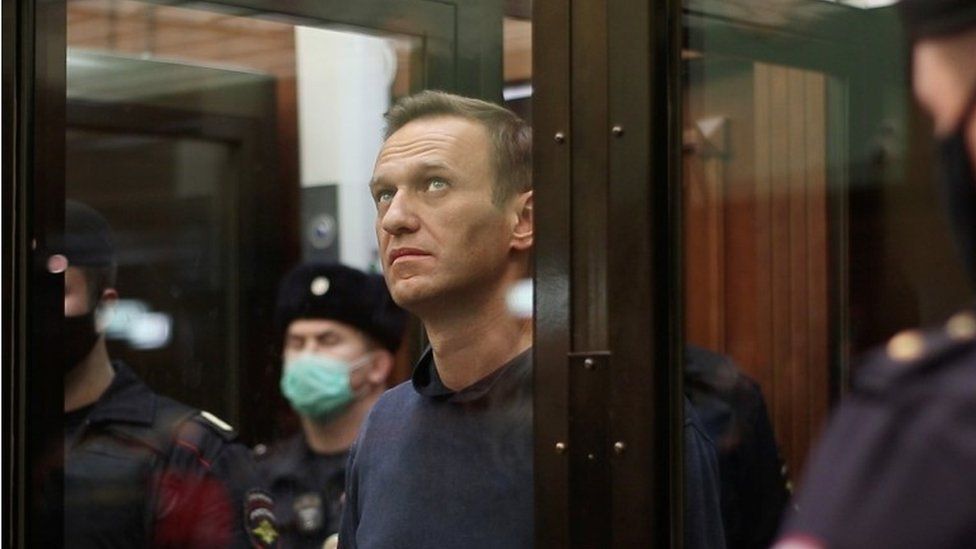 Alexei Navalny at sentencing