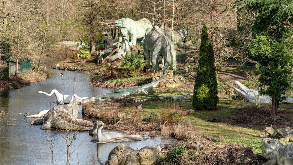 Dinosaur Park, Crystal Palace, London