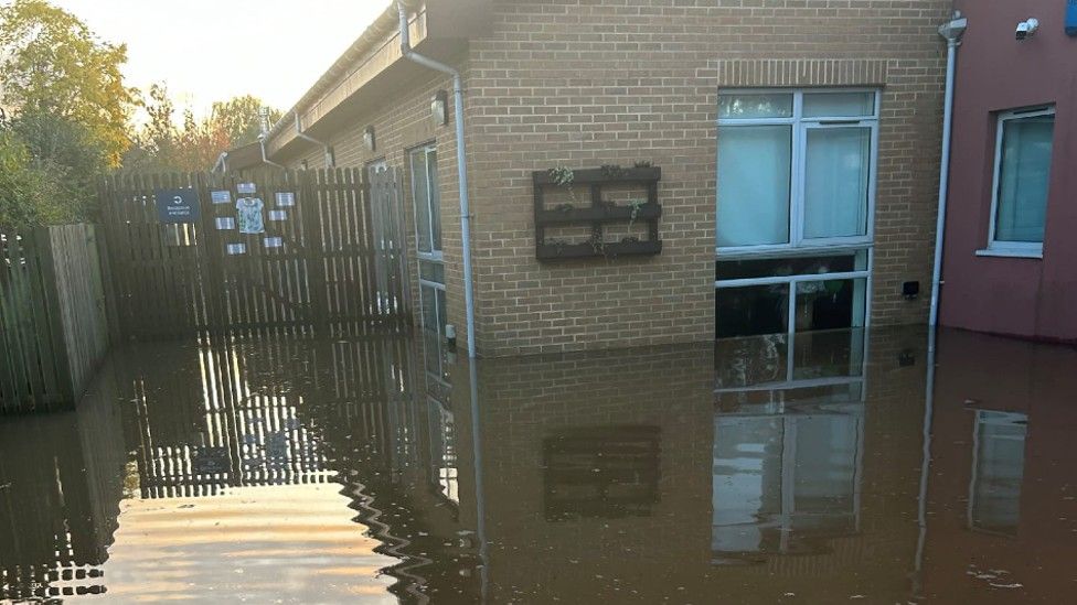 Flooding at Thrumpton Primary Academy
