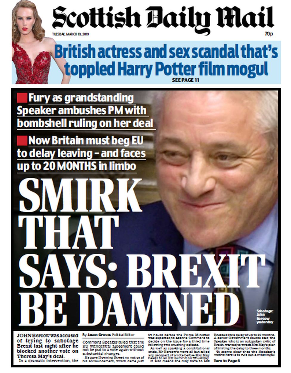 Scottish Daily Mail