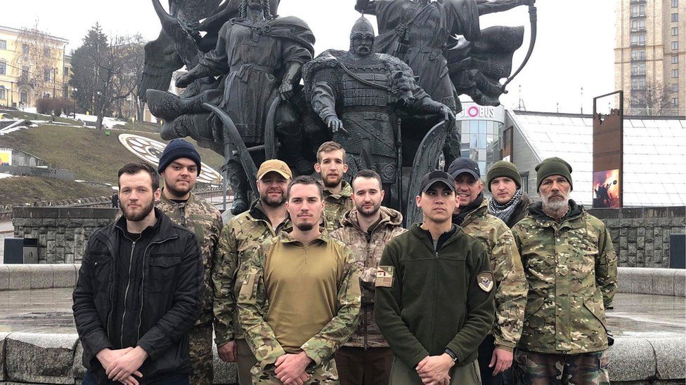 International recruits in Ukraine