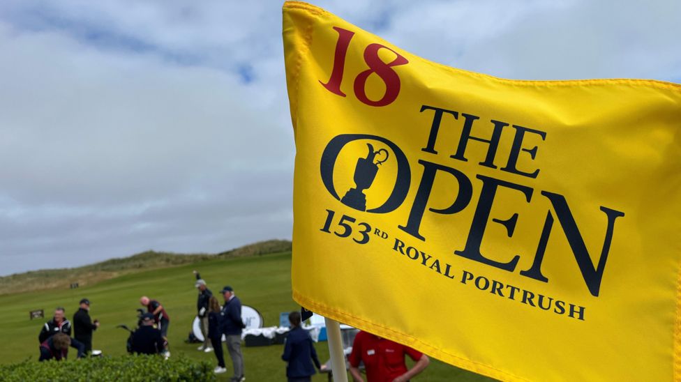 The Open 2025 Portrush in prep mode to golf tournament BBC News
