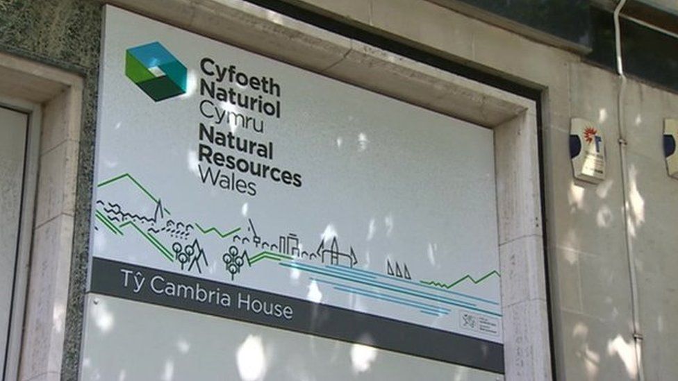 Natural Resources Wales sign