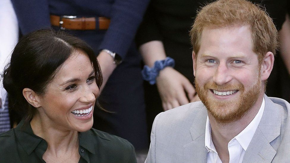 Meghan and Prince Harry in East Sussex, England in October
