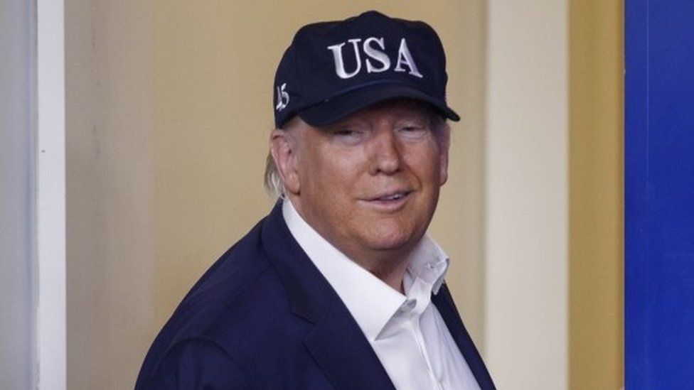 US President Donald Trump. Photo: 14 March 2020