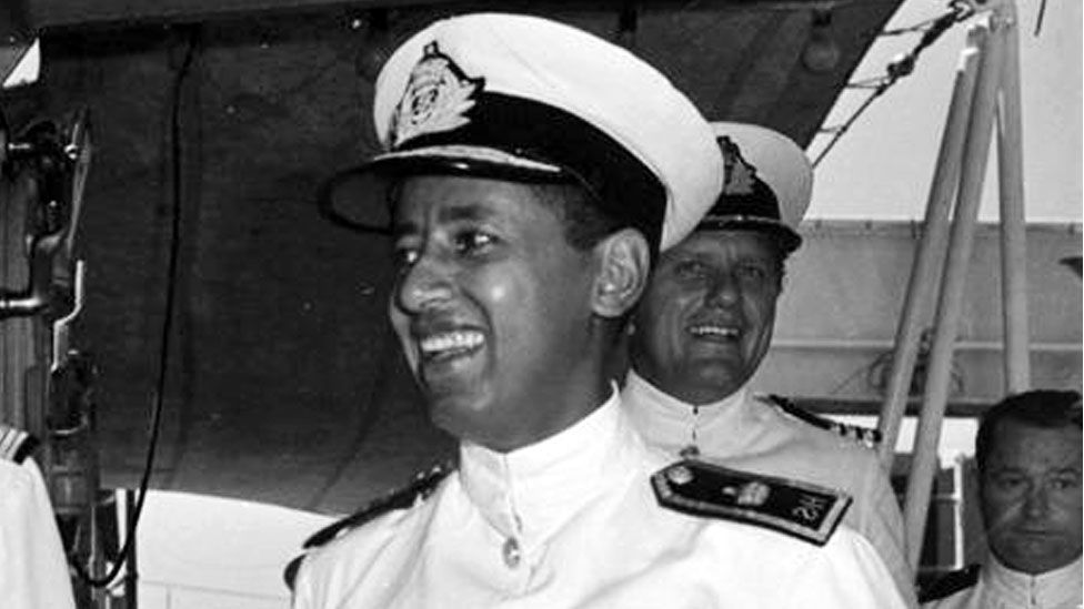 H H Commodore Prince Alexander Desta, Deputy Commander of the Imperial Ethiopian Navy, 1971
