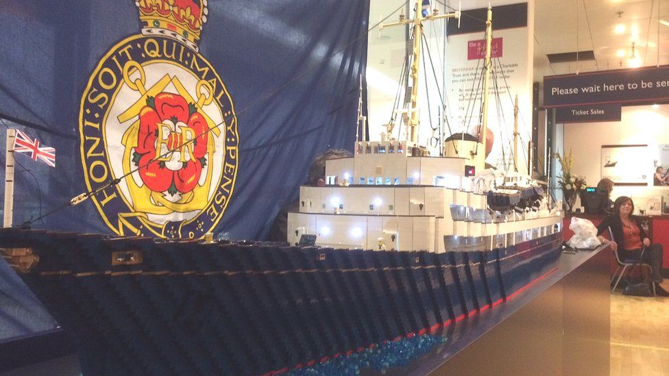 royal yacht britannia lego