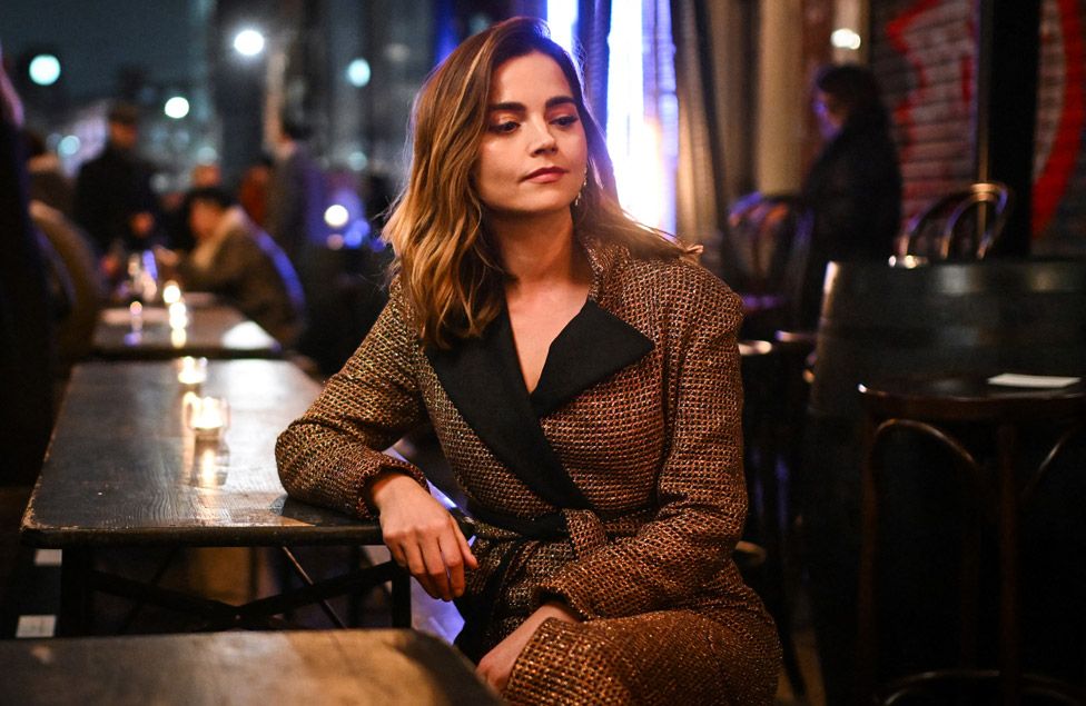 Jenna Coleman at Chanel Metiers d'Art in Manchester