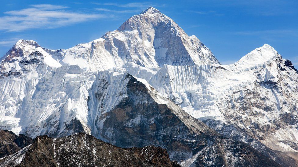 View of mount Makalu from Kongma La pass