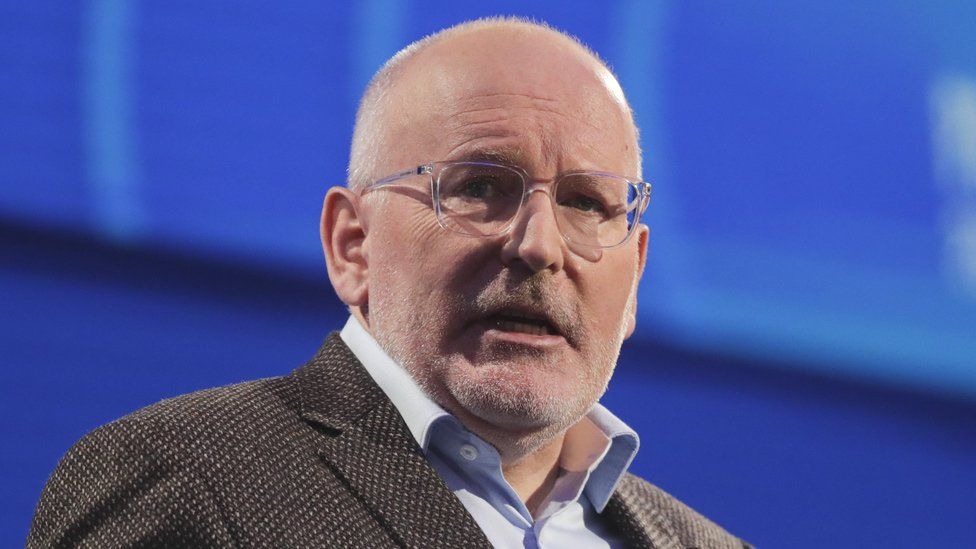 Frans Timmermans, European Commission Vice-President and top candidate of the Party of European Socialists (PES) for Commission President