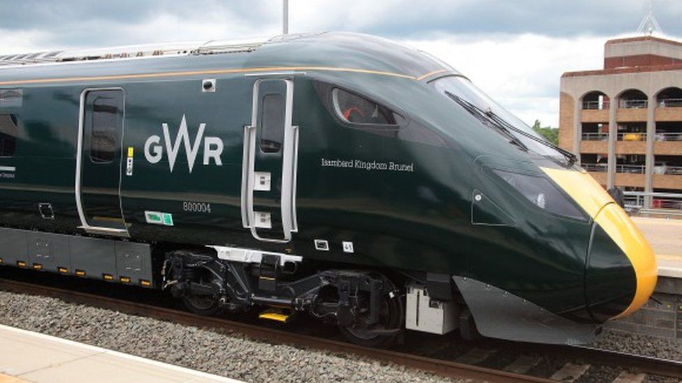 One of the new GWR trains