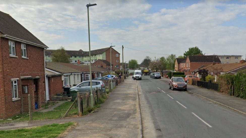 Cyclist stabbed after collision with car in Gloucester - BBC News