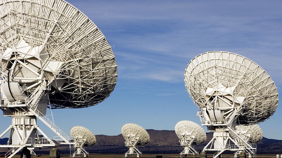 An image from the Very Large Array National Radio Astronomy Observatory