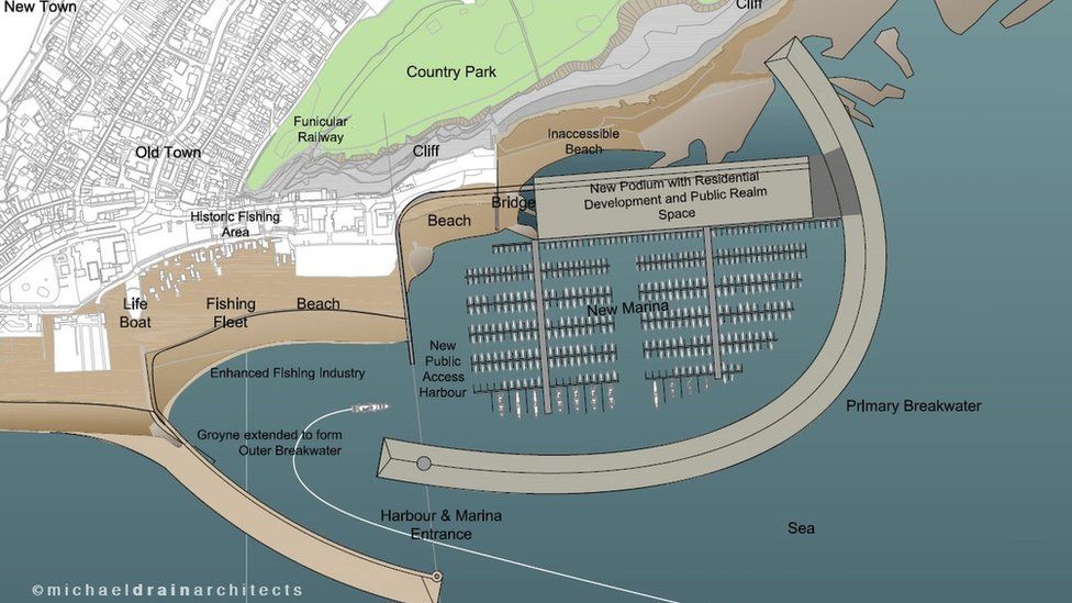 Hastings 'could benefit' as £500m harbour unveiled BBC News