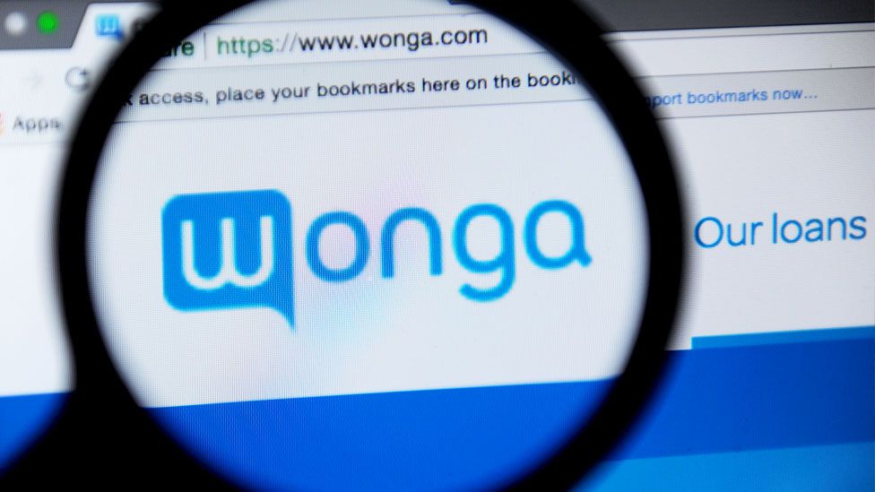 Wonga website