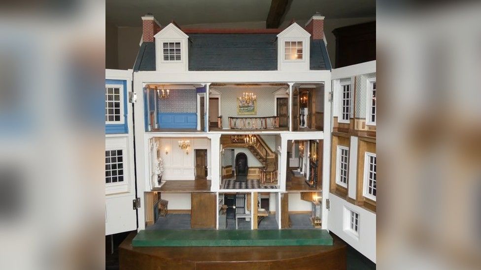 Interior of the dolls house
