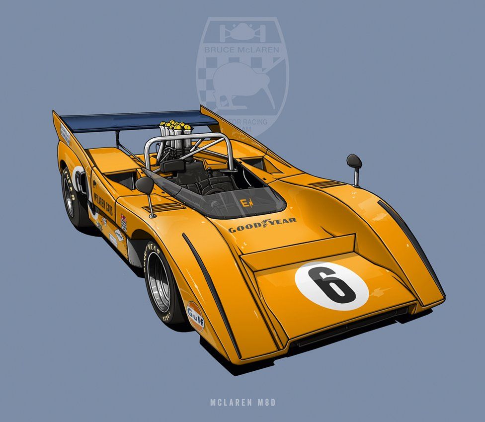 McLaren M8D - "Batmobile"