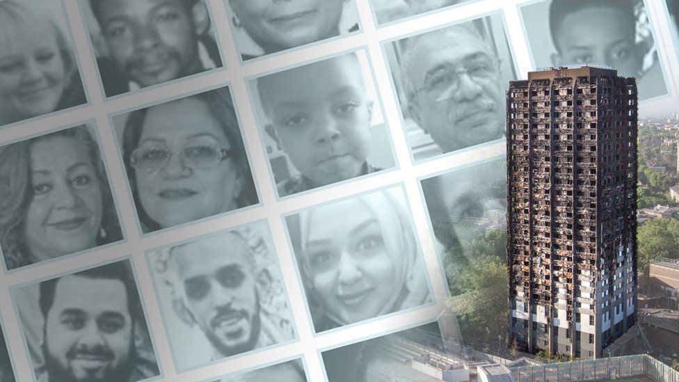 Grenfell Tower facewall promo
