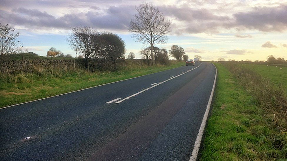 The A169 at Lockton