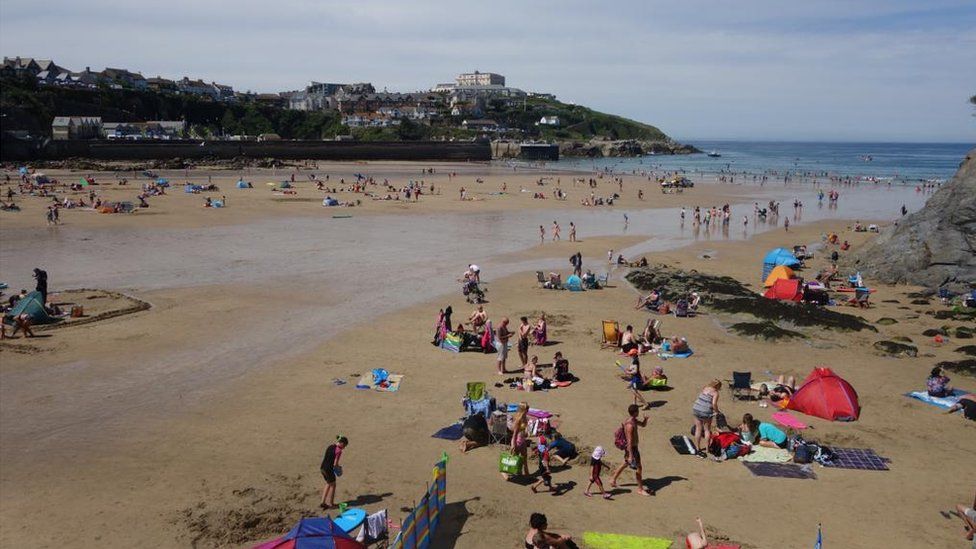 Beach in Newquay