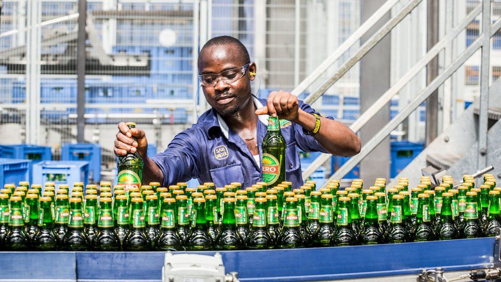 Hero Lager production line