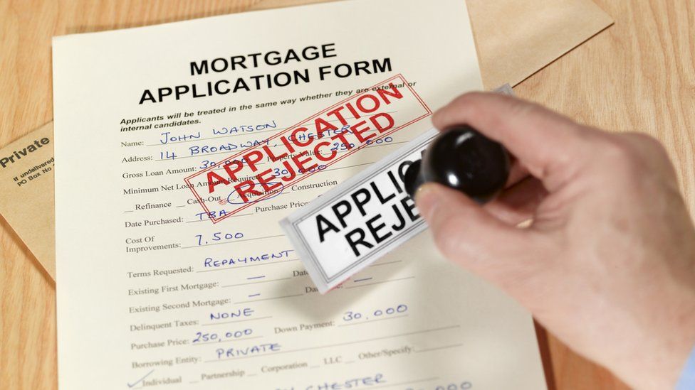 Mortgage application form