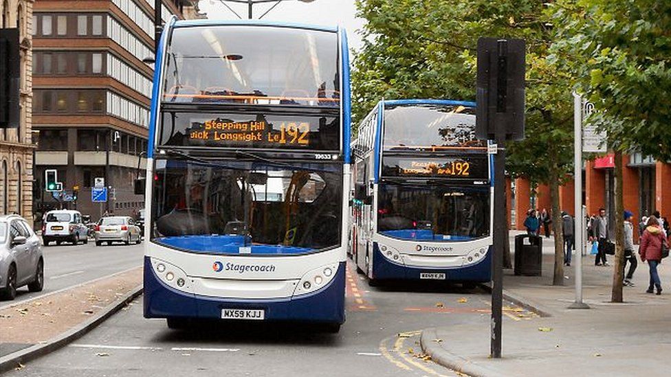 Buses in Manchester