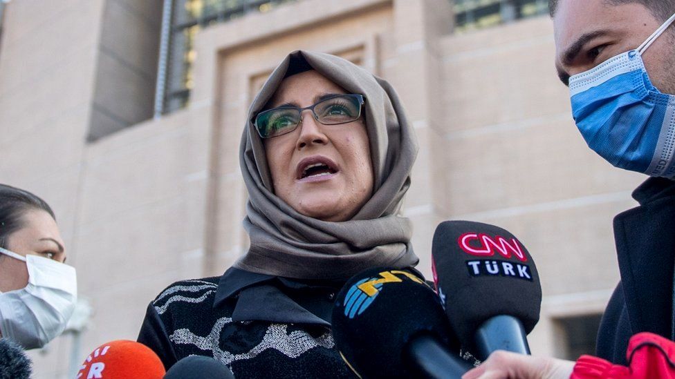 Jamal Khashoggi's fiancee Hatice Cengiz