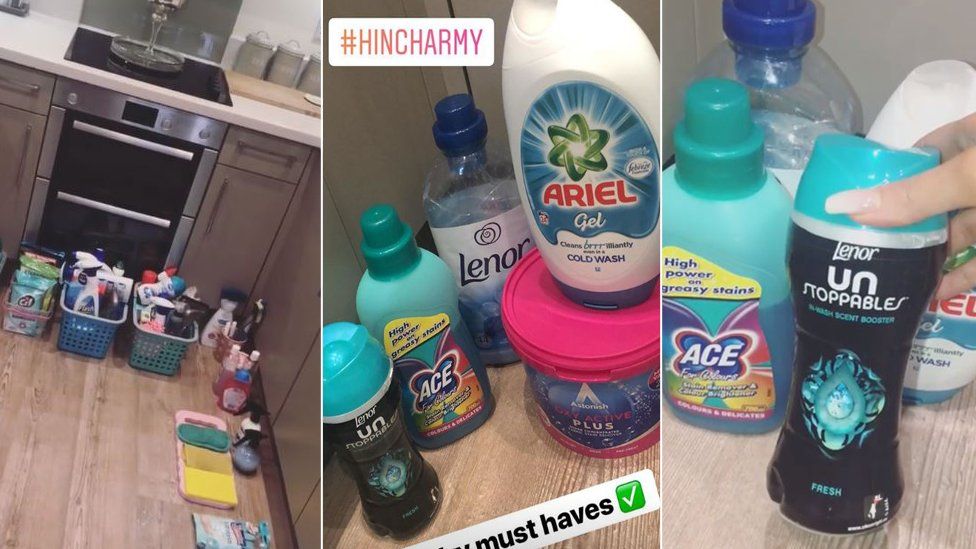 Mrs Hinch cleaning products