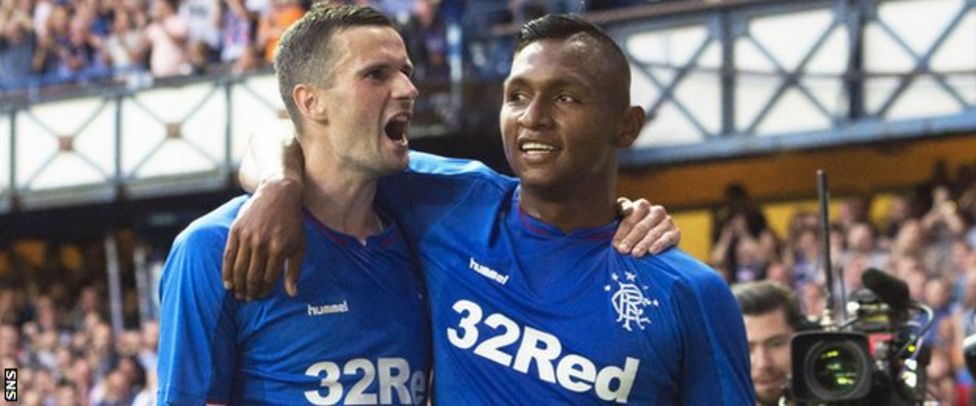 Rangers 2-0 FK Shkupi - BBC Sport