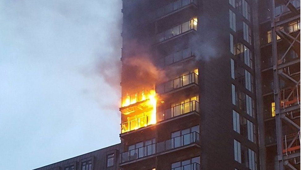 Fire in Manchester