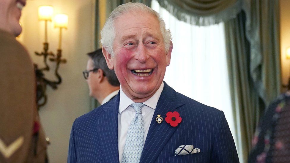 Prince Charles at Clarence House poppy appeal launch