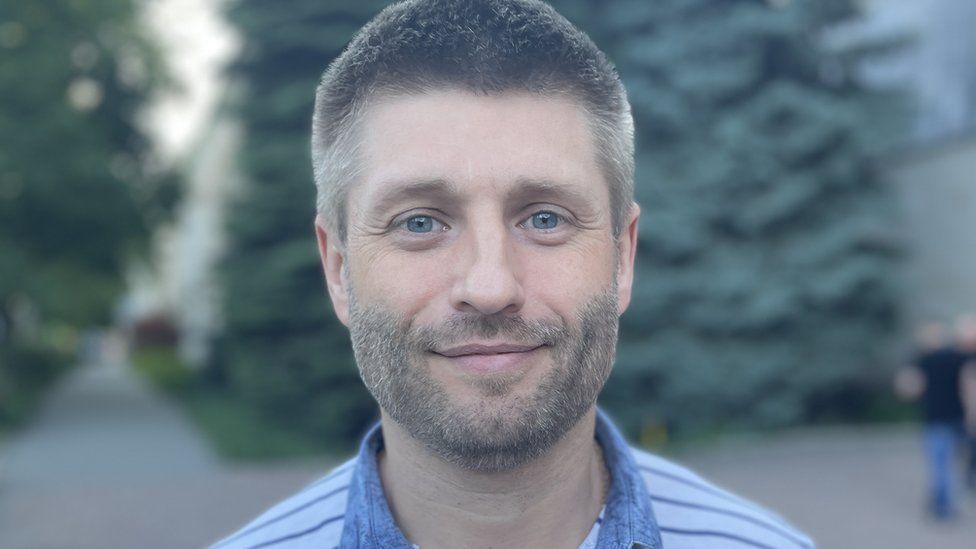 Ukrainian doctor, Oleksi Horehliad.