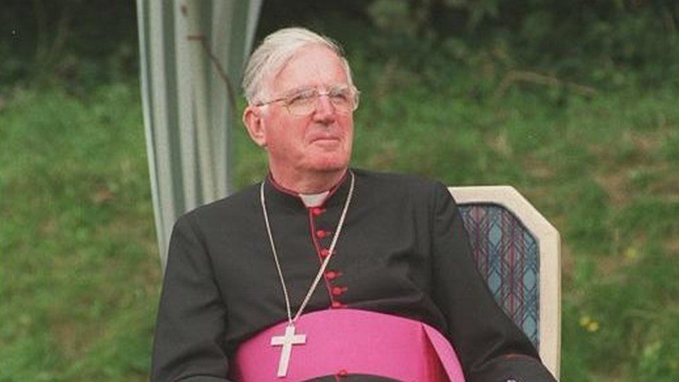 Rt Reverend Cormac Murphy-O'Connor, when he was Bishop of Arundel and Brighton