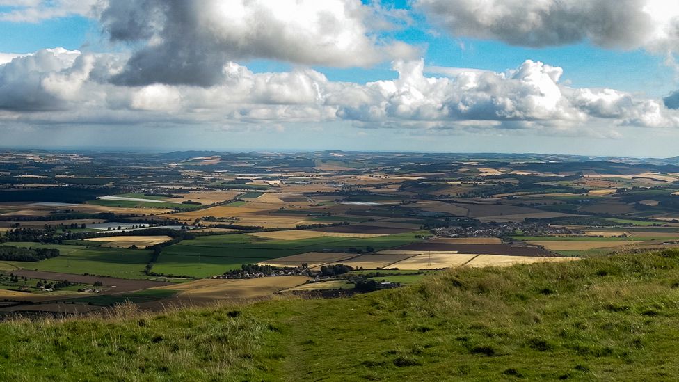 View from the summit of East Lomond Hill