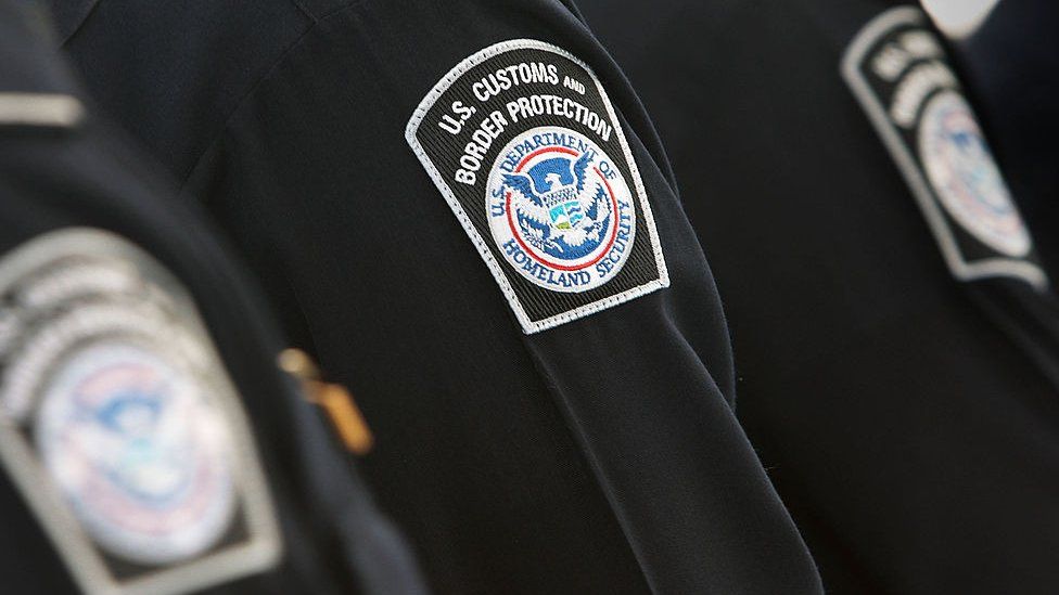 Officers with the US Customs and Border Protection