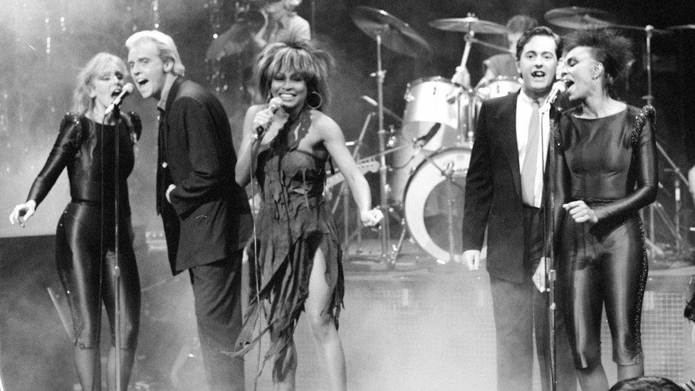 'The Tube' - Tina Turner with Glenn Gregory and Martyn Ware