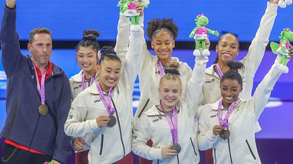 Video Team USA wins 2023 World Gymnastics Championship - ABC News