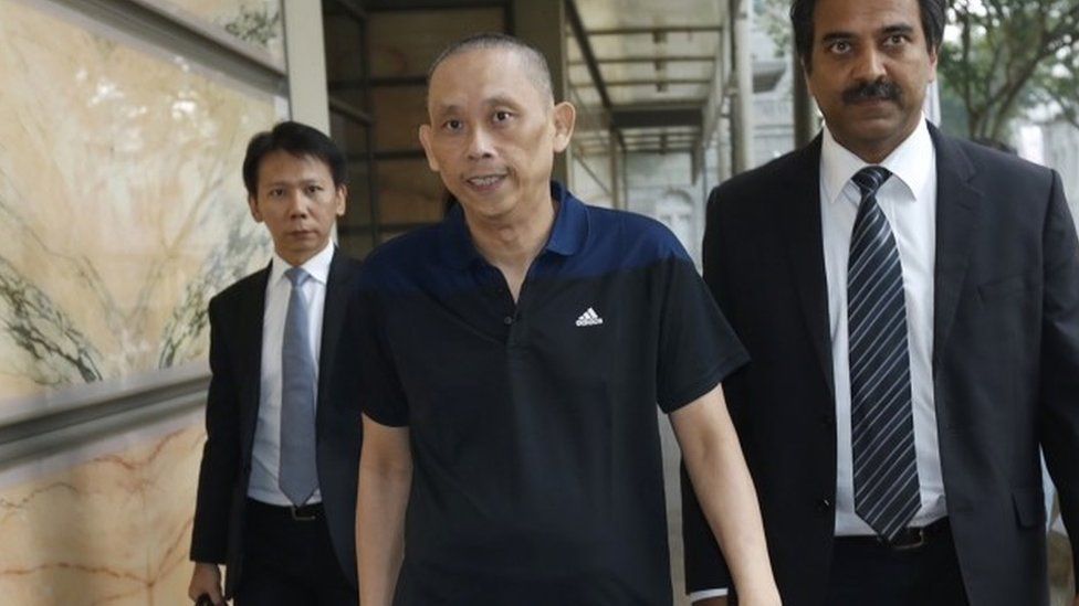 Tan Seet Eng (Dan Tan) leaves Singapore's Supreme Court (25 Nov 2015)