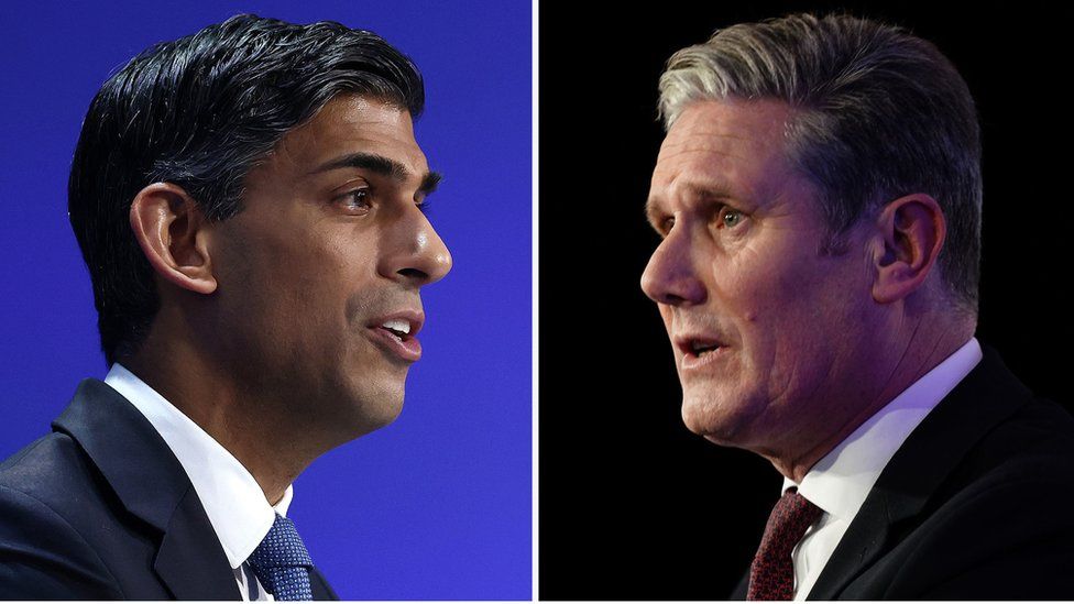 Rishi Sunak and Sir Keir Starmer