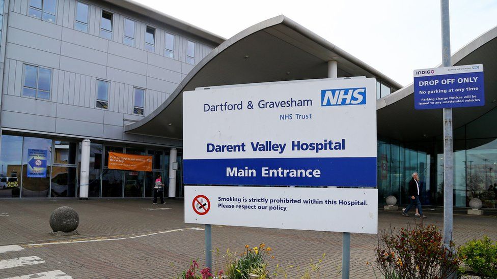 Darent Valley Hospital in Dartford