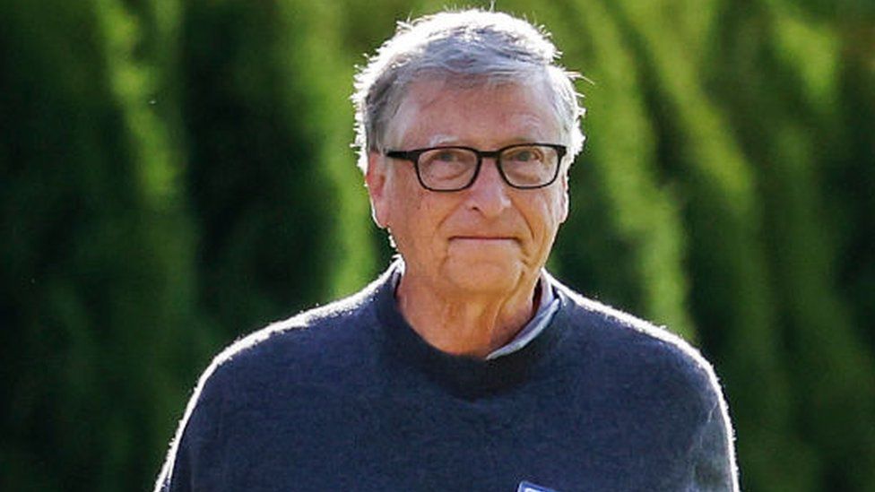 The billionaire Bill Gates