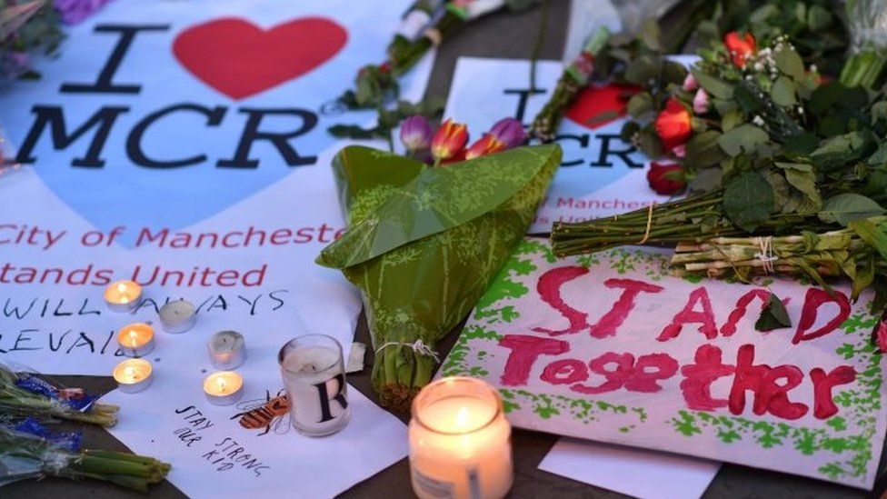 Manchester Arena attack tributes