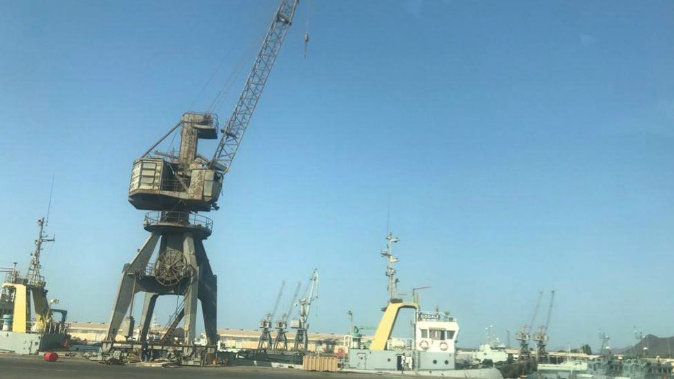 Assab port in Eritrea pictured in 2018