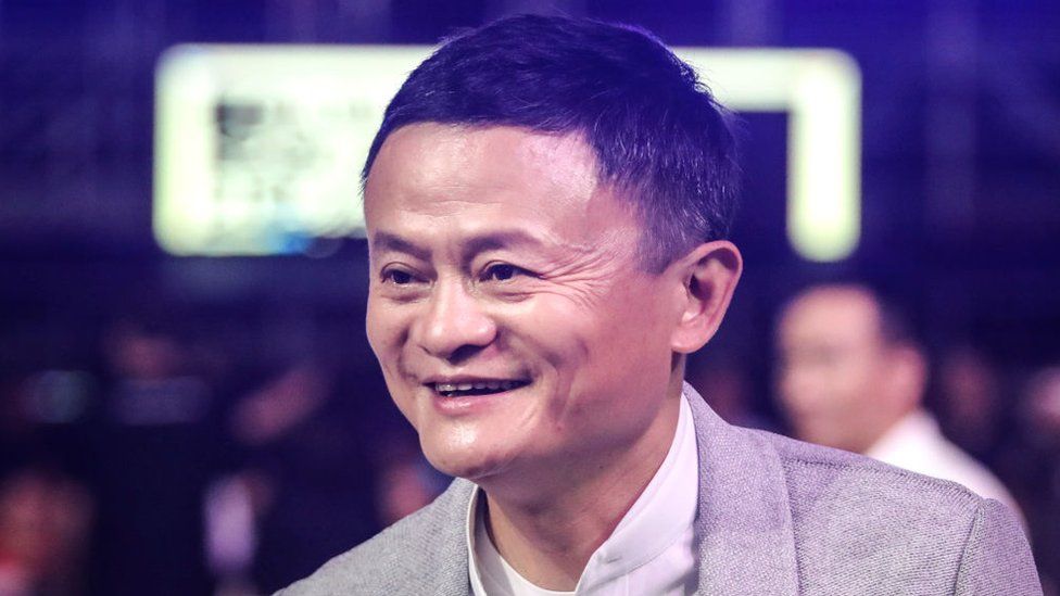 Co-founder of Alibaba Group Jack Ma .