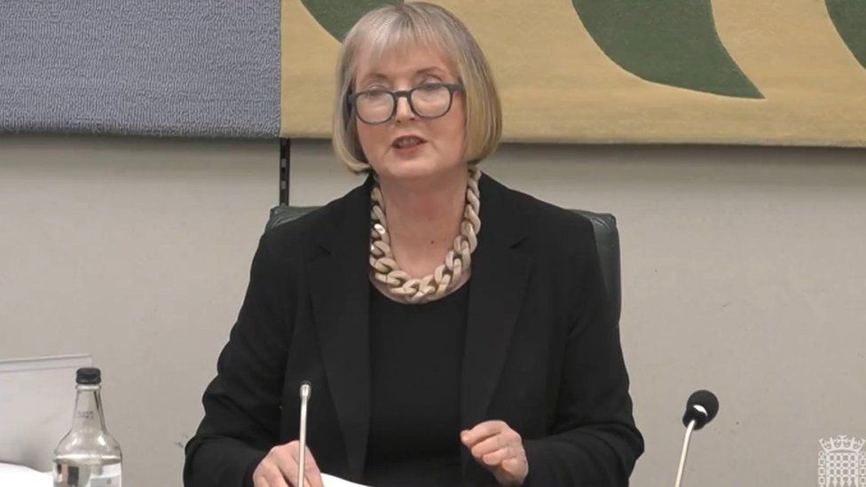 Harriet Harman at the Privileges Committee inquiry into Boris Johnson
