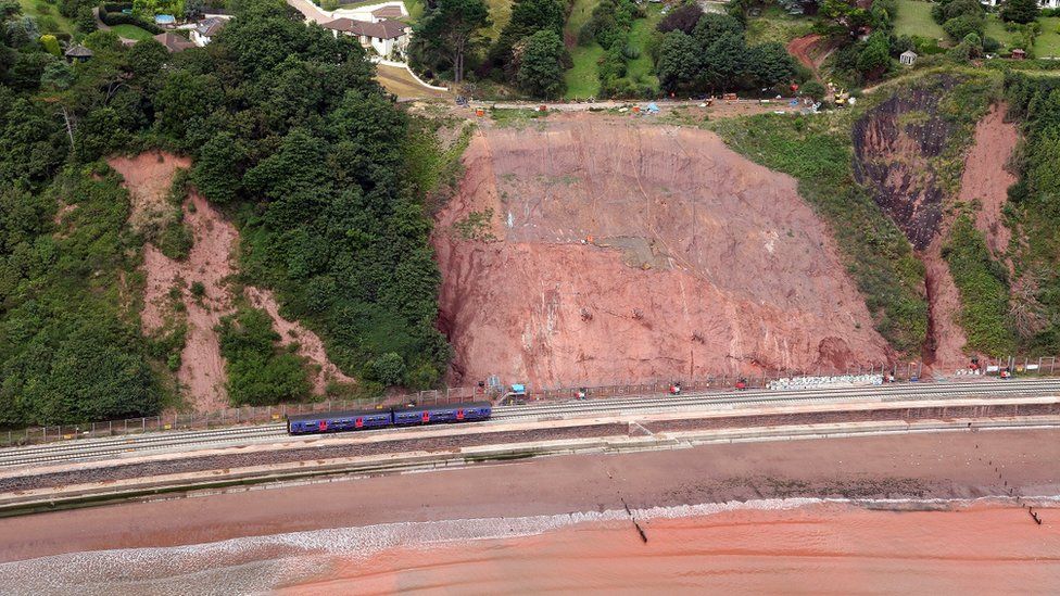 Dawlish Sea Wall £80m To Protect Battered Rail Line Bbc News 8578