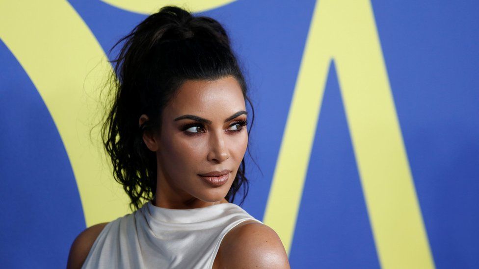 Kim Kardashian photographed in New York in June 2018