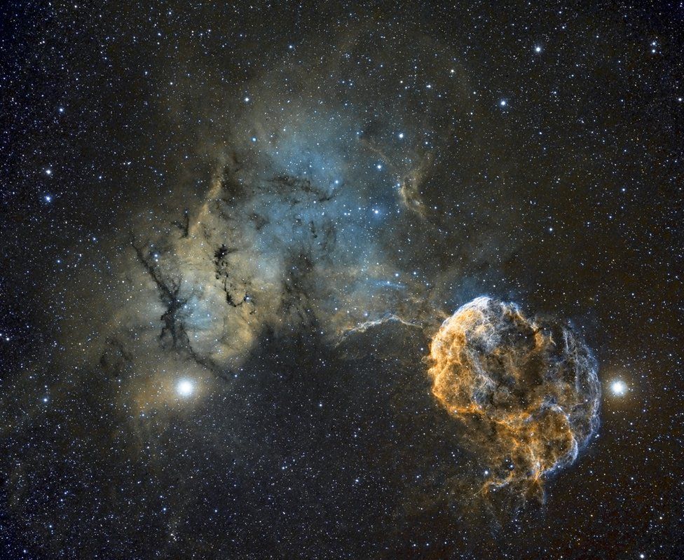 IC443 is a galactic supernova remnant
