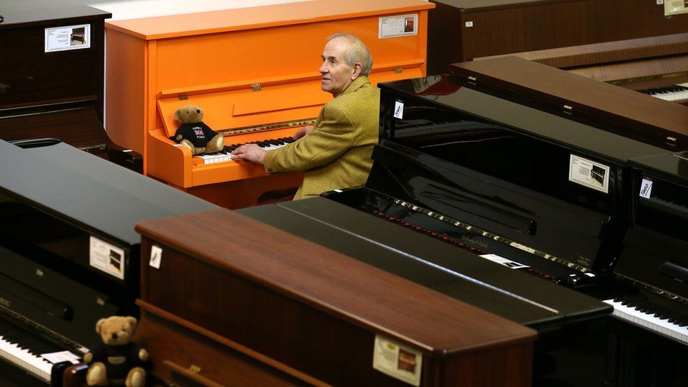 Pianos up for auction